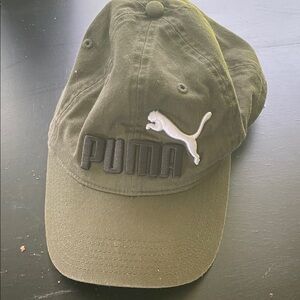 Puma Dark Green Baseball Cap